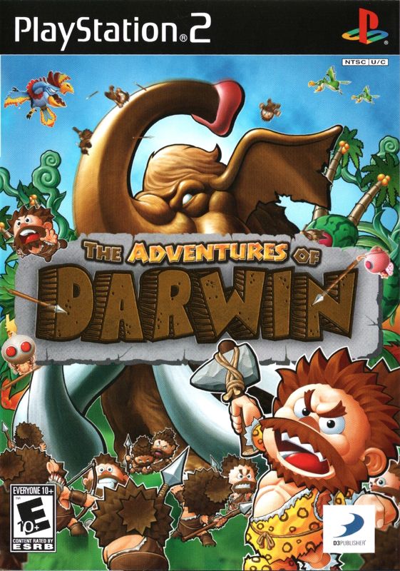 Adventures Of Darwin box art for Playstation 2